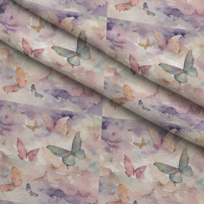 Dreamy Wings Pattern 1 Minky Fabric