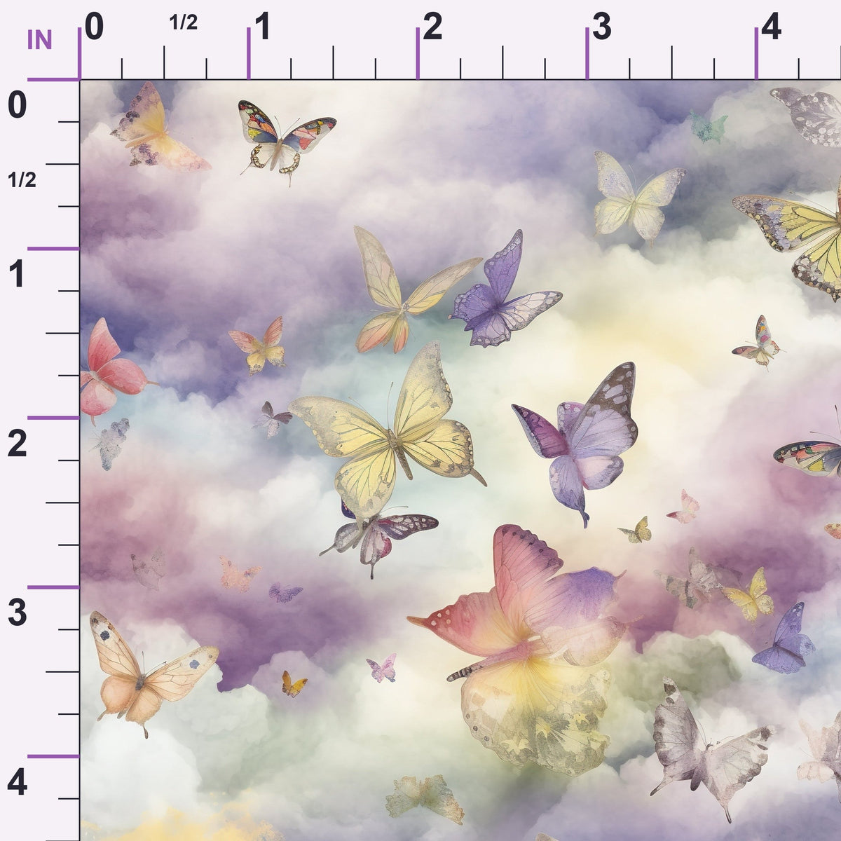 Dreamy Wings Pattern 10 Minky Fabric