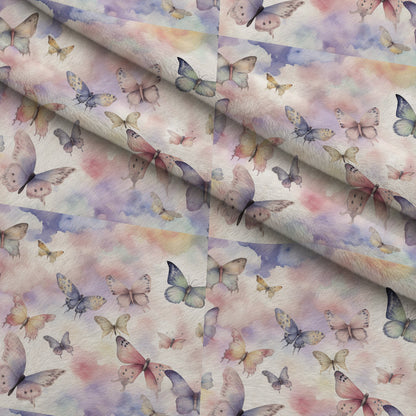 Dreamy Wings Pattern 2 Minky Fabric