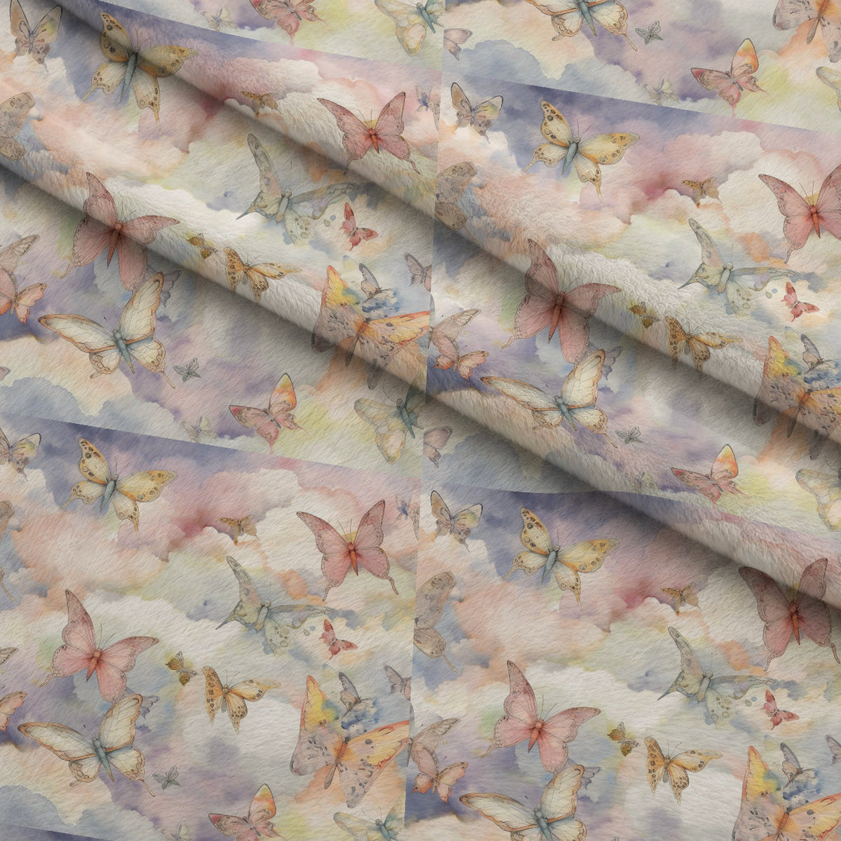 Dreamy Wings Pattern 5 Minky Fabric