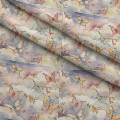 Dreamy Wings Pattern 5 Minky Fabric