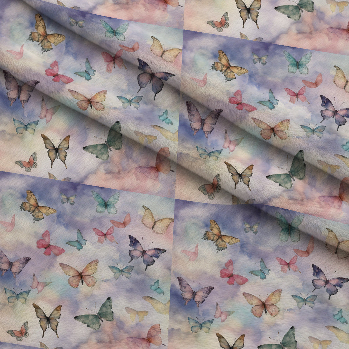 Dreamy Wings Pattern 6 Minky Fabric