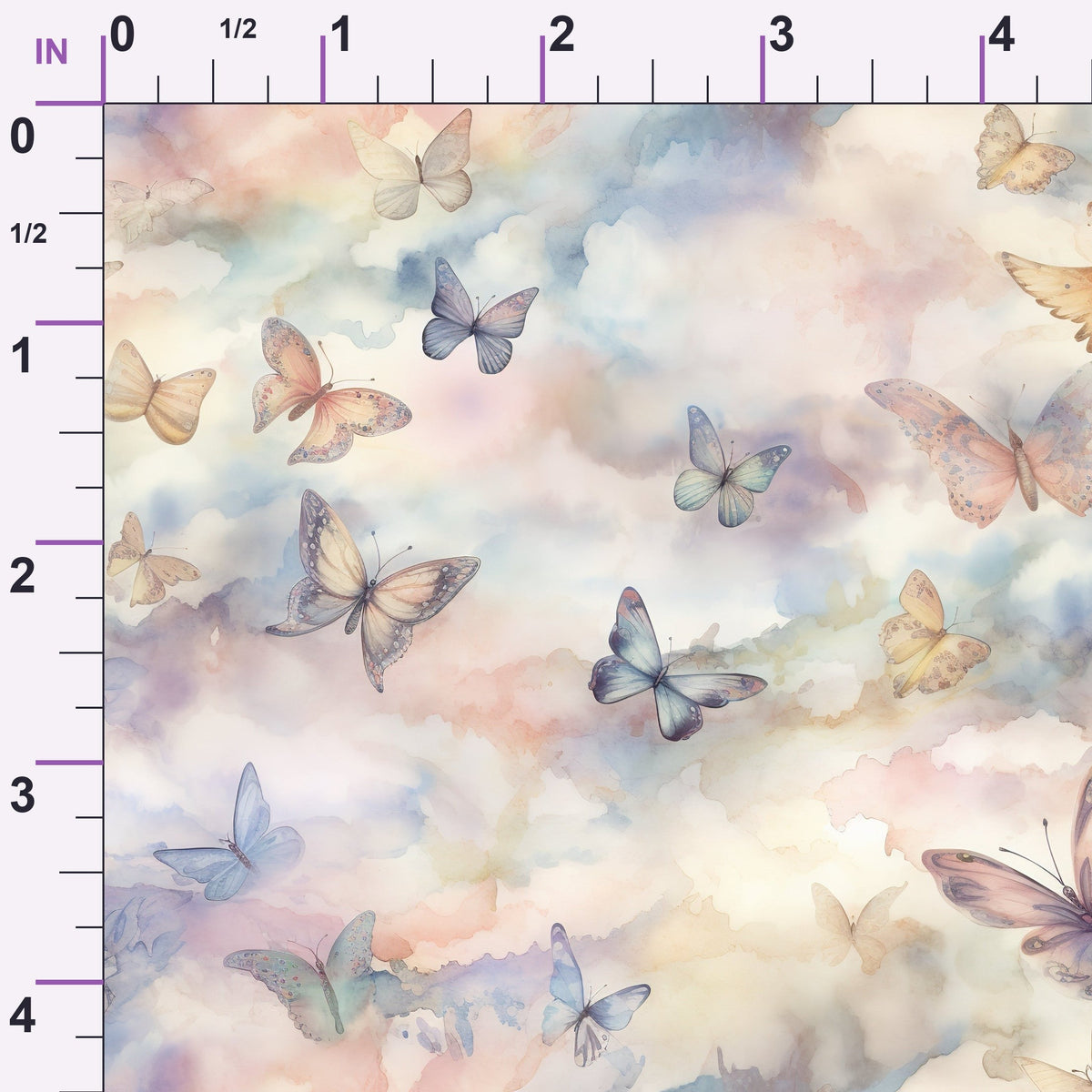 Dreamy Wings Pattern 8 Minky Fabric