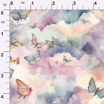 Dreamy Wings Pattern 9 Minky Fabric