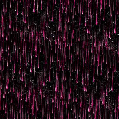 Dripping Pink Liquid Pattern 1 Minky Fabric