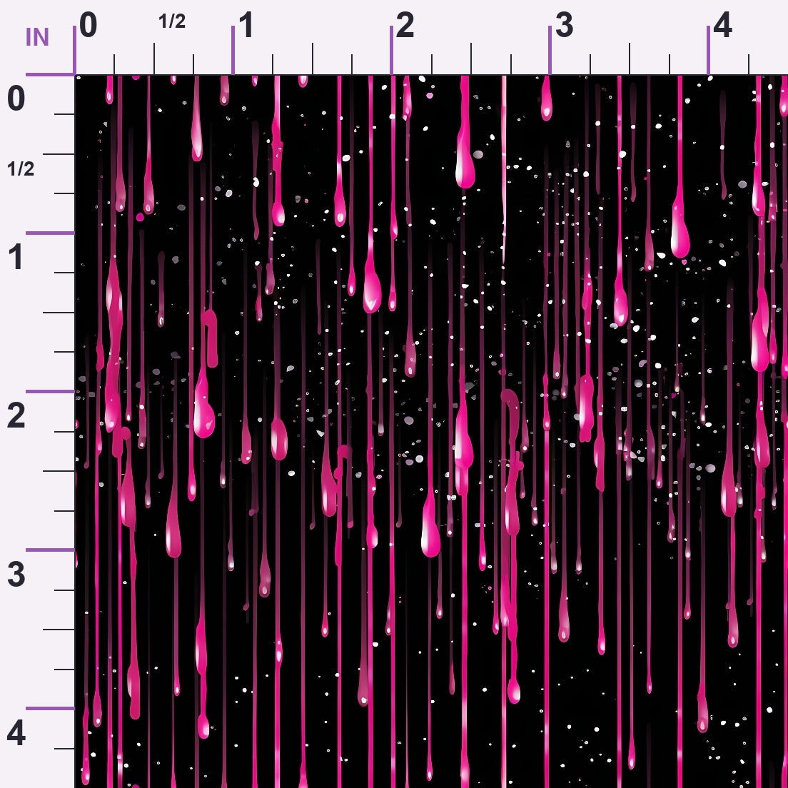 Dripping Pink Liquid Pattern 1 Minky Fabric