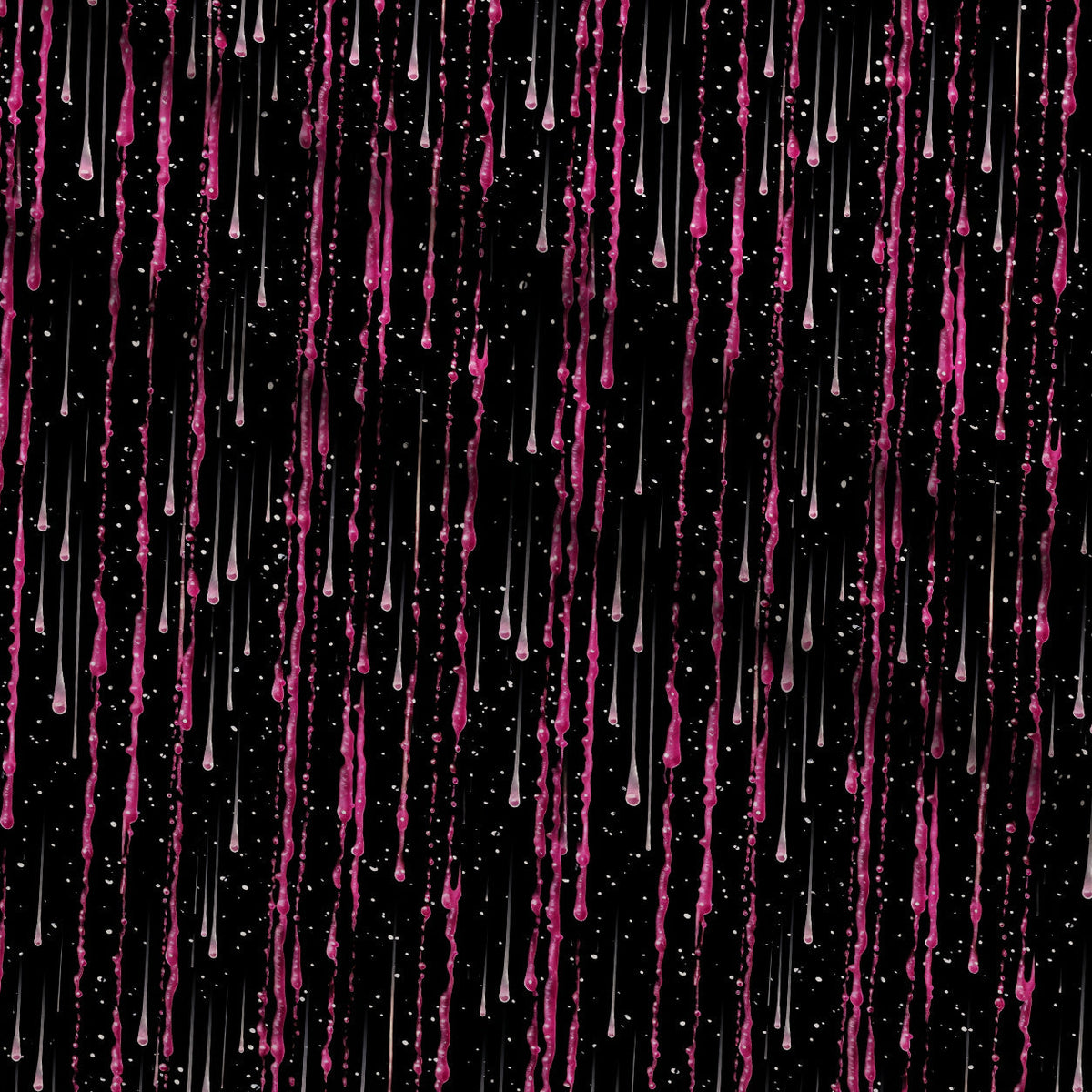 Dripping Pink Liquid Pattern 2 Minky Fabric