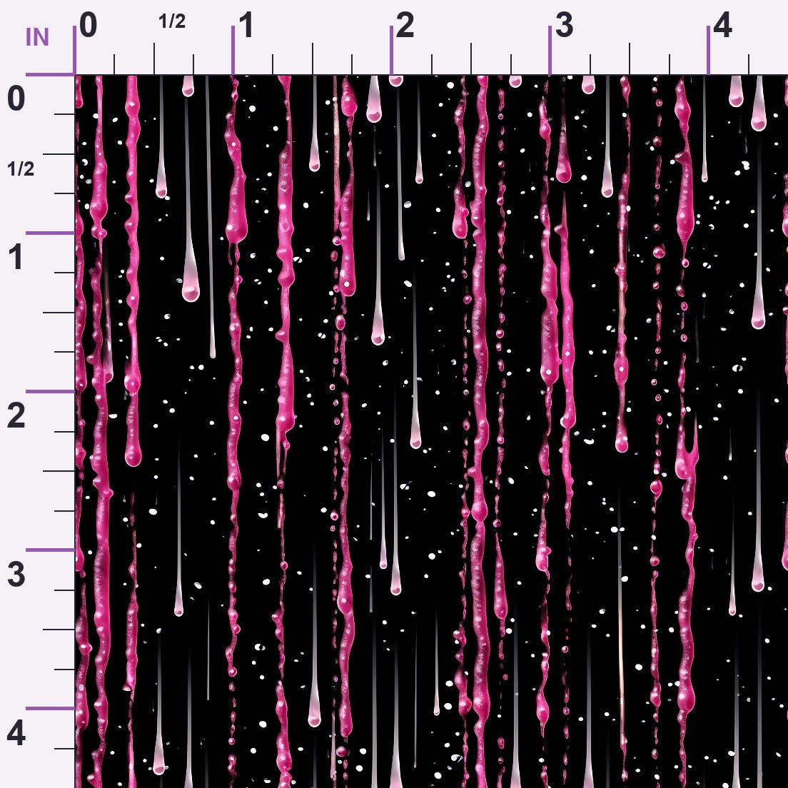 Dripping Pink Liquid Pattern 2 Minky Fabric