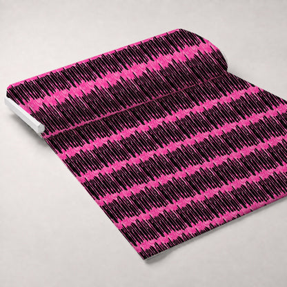 Dripping Pink Liquid Pattern 4 Minky Fabric