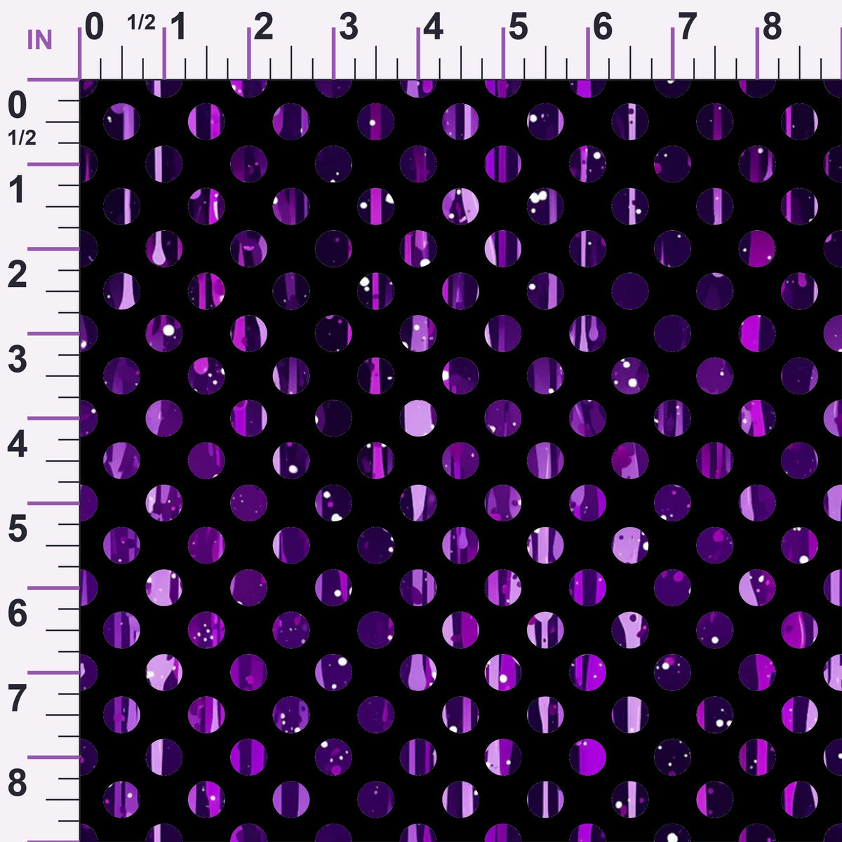Dripping Purple Liquid Pattern 12 Minky Fabric
