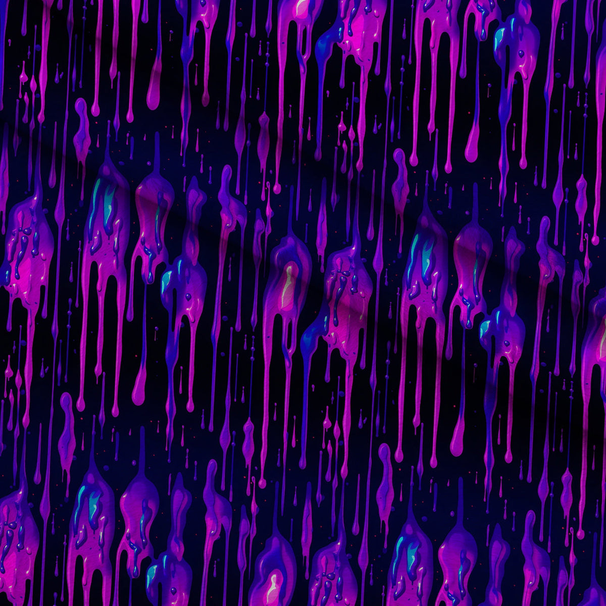 Dripping Purple Liquid Pattern 2 Minky Fabric