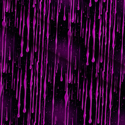 Dripping Purple Liquid Pattern 4 Minky Fabric