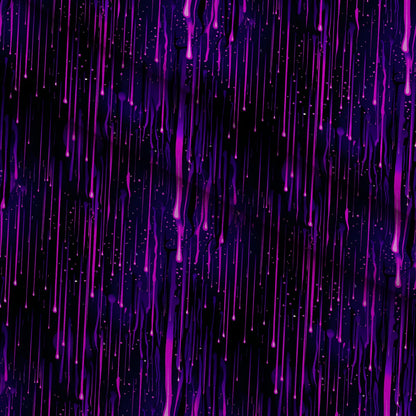 Dripping Purple Liquid Pattern 5 Minky Fabric