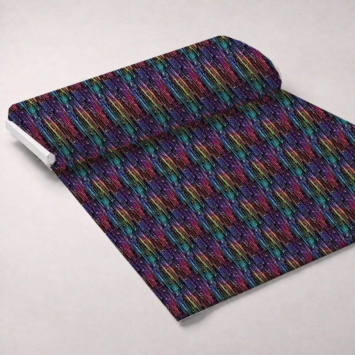 Dripping Rainbow Liquid Pattern 10 Minky Fabric