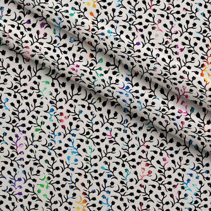 Dripping Rainbow Liquid Pattern 23 Minky Fabric