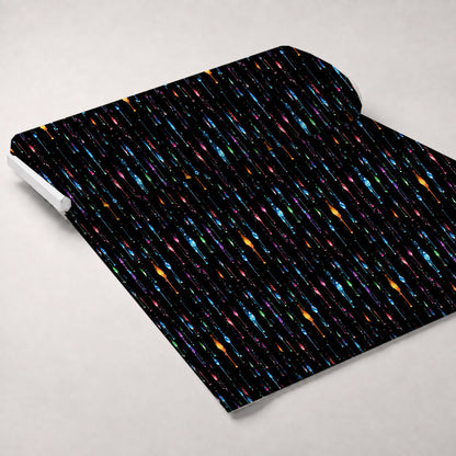 Dripping Rainbow Liquid Pattern 26 Minky Fabric