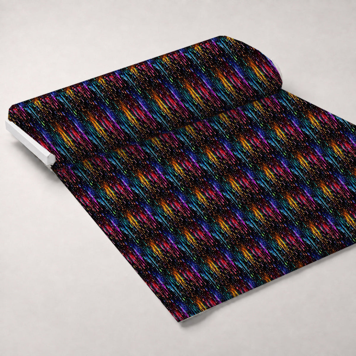 Dripping Rainbow Liquid Pattern 5 Minky Fabric