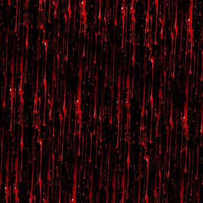 Dripping Red Liquid Pattern 2 Minky Fabric