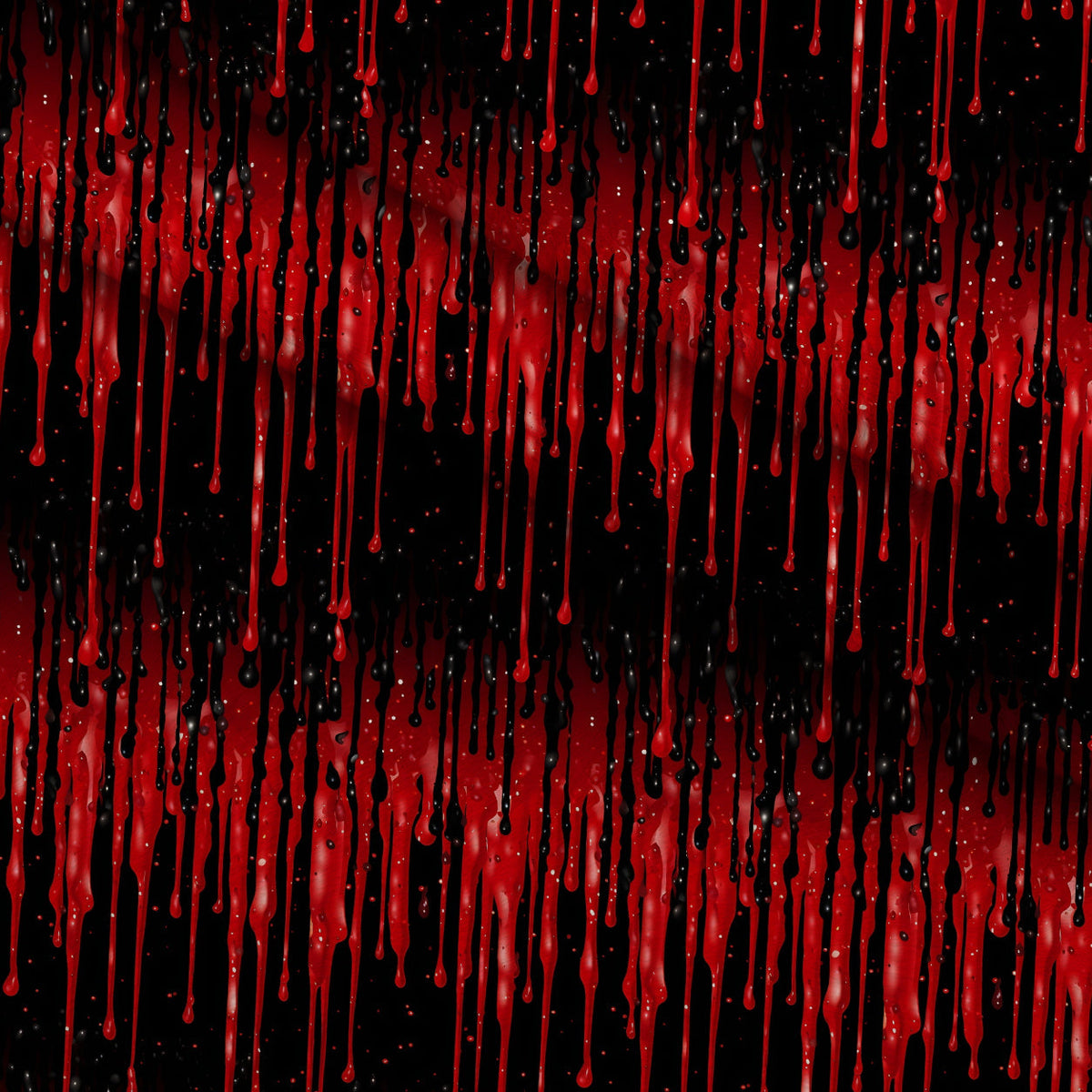 Dripping Red Liquid Pattern 3 Minky Fabric