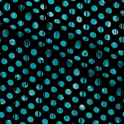 Dripping Turquoise Liquid Pattern 14 Minky Fabric