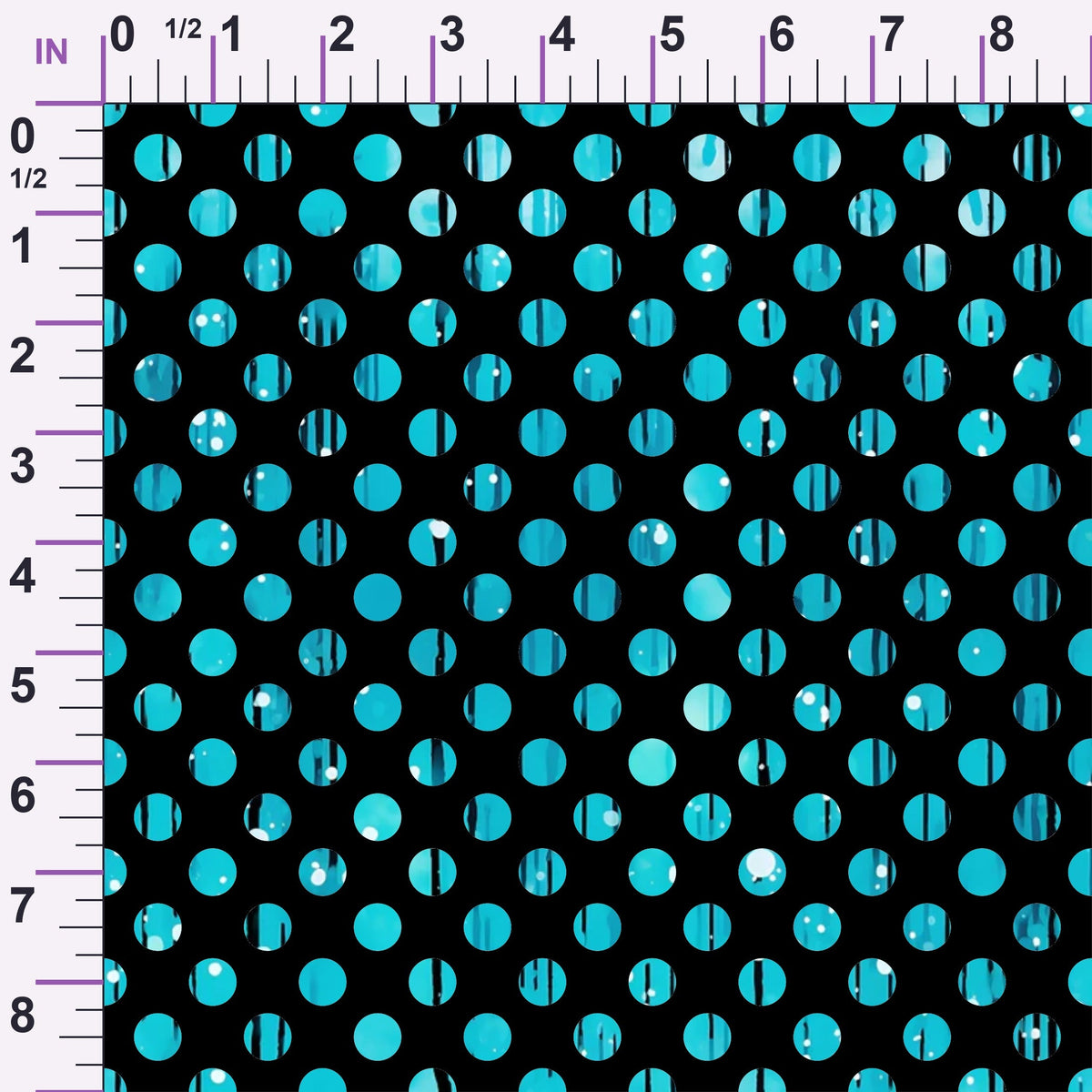 Dripping Turquoise Liquid Pattern 14 Minky Fabric