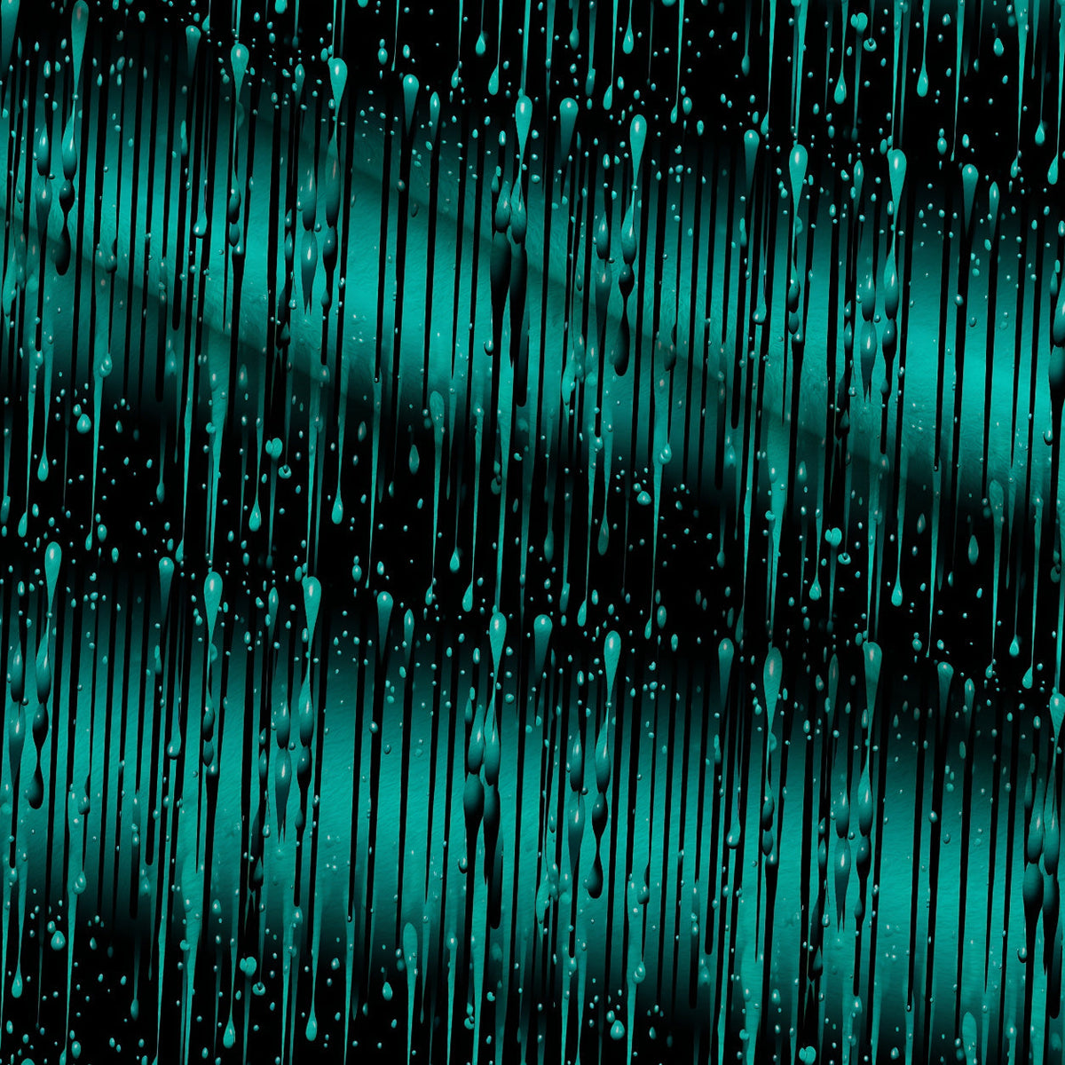 Dripping Turquoise Liquid Pattern 6 Minky Fabric