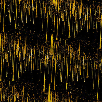 Dripping Yellow Liquid Pattern 2 Minky Fabric
