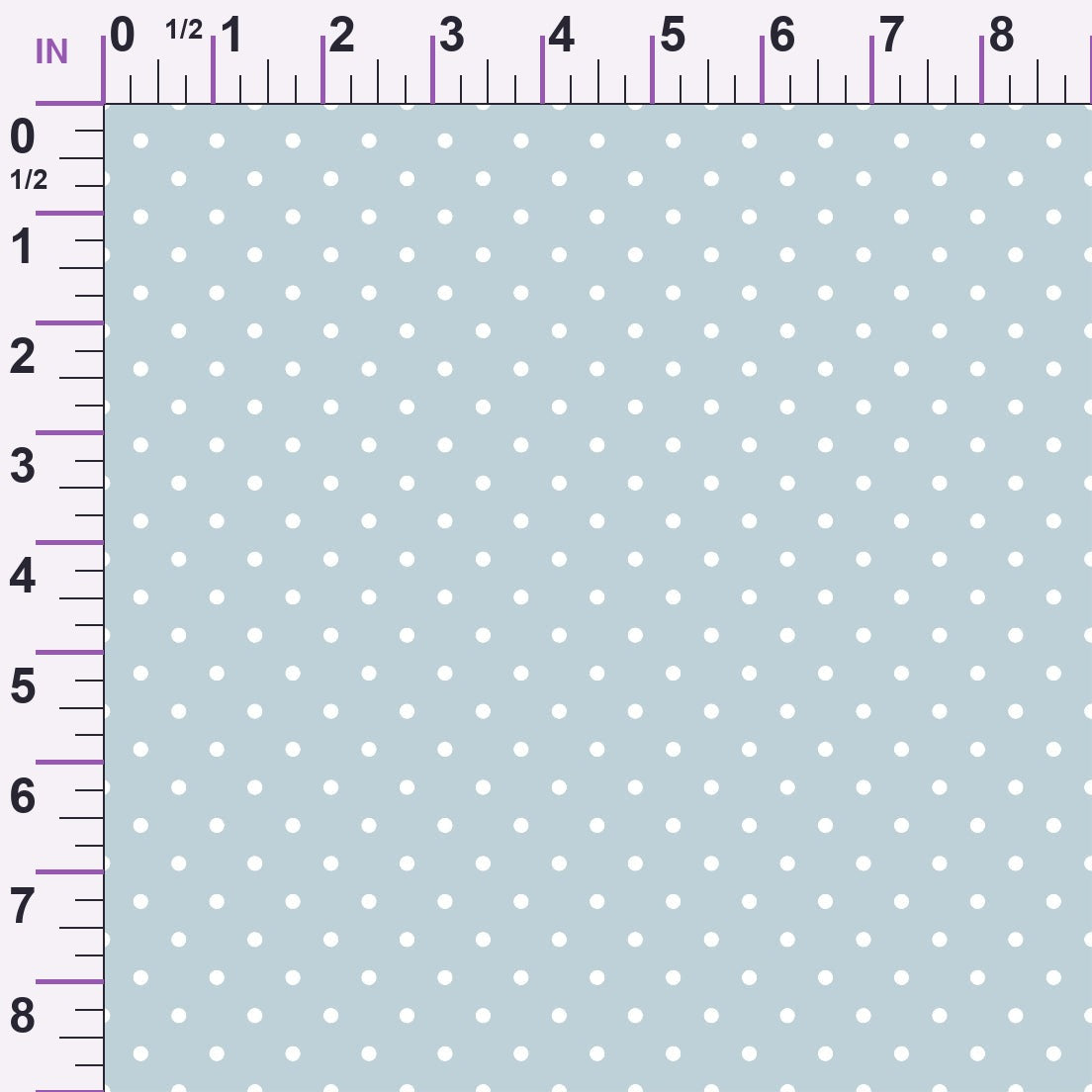 Dusty Blue Hearts Pattern 13 Minky Fabric