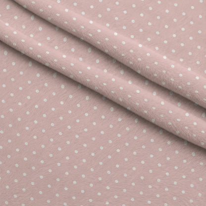 Dusty Blue Hearts Pattern 5 Minky Fabric