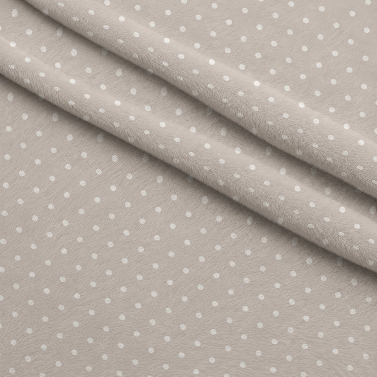 Dusty Blue Hearts Pattern 9 Minky Fabric