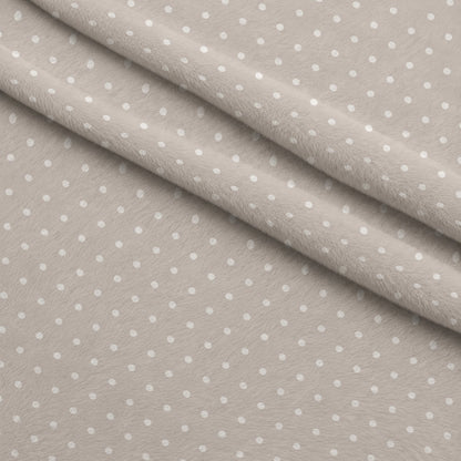 Dusty Blue Hearts Pattern 9 Minky Fabric
