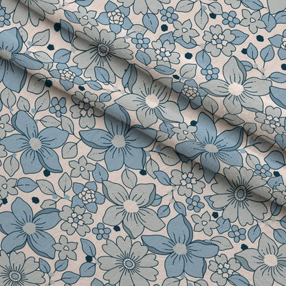 Dusty Peach Mudcloth Pattern 1 Minky Fabric