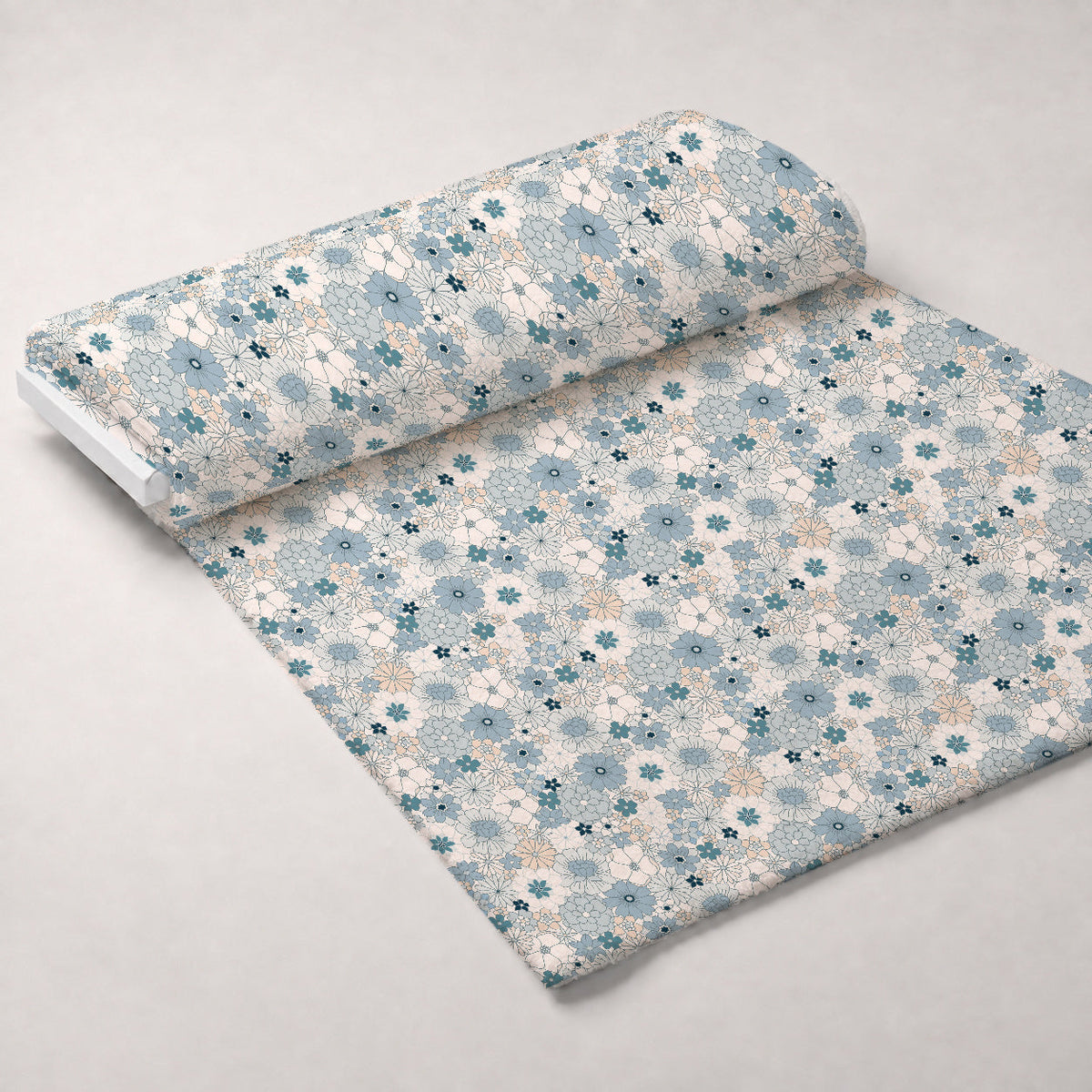 Dusty Peach Mudcloth Pattern 10 Minky Fabric