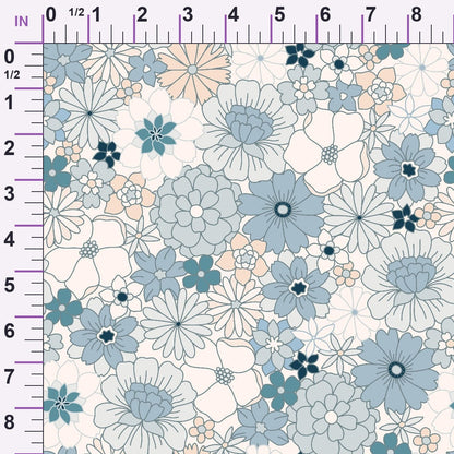 Dusty Peach Mudcloth Pattern 10 Minky Fabric