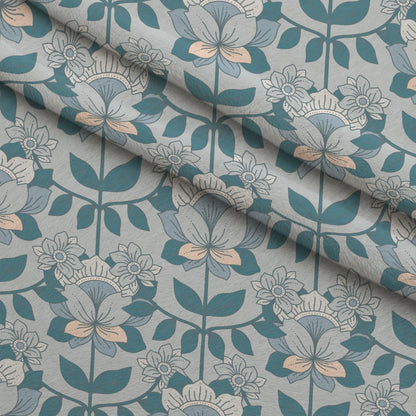 Dusty Peach Mudcloth Pattern 6 Minky Fabric