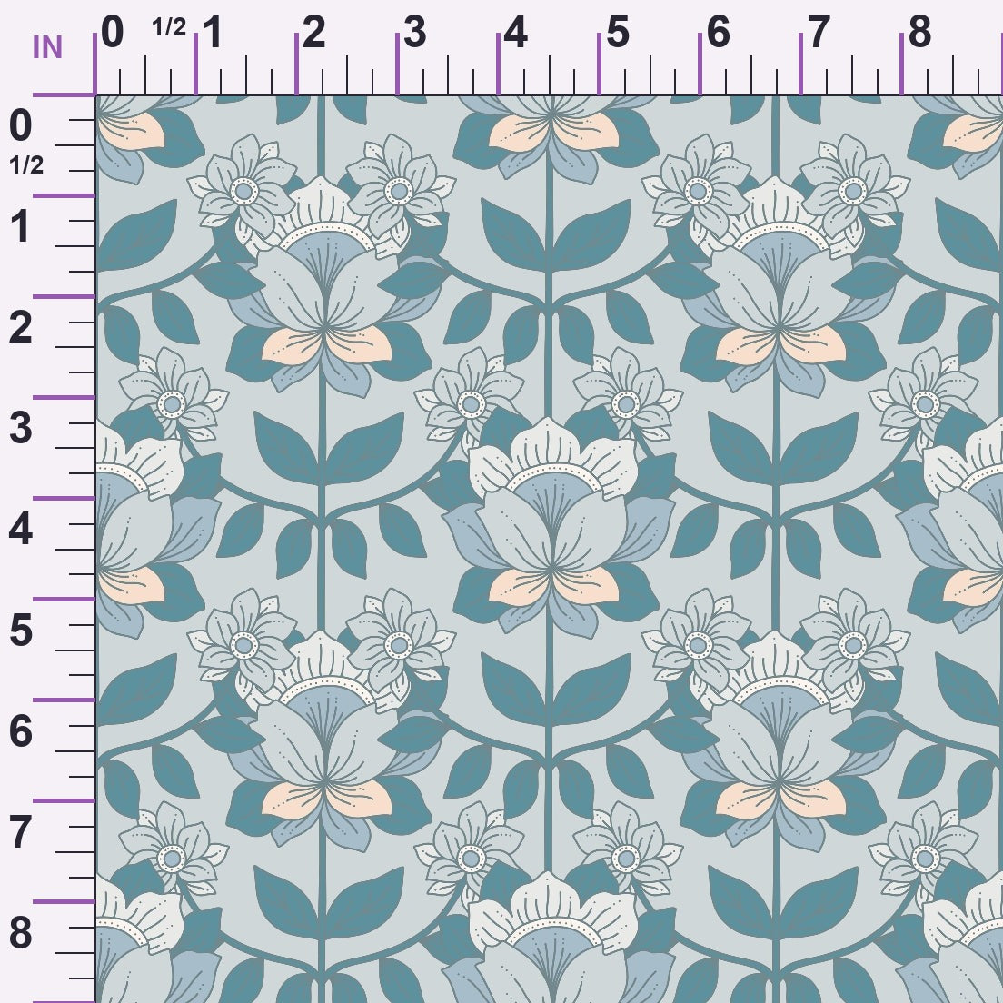 Dusty Peach Mudcloth Pattern 6 Minky Fabric