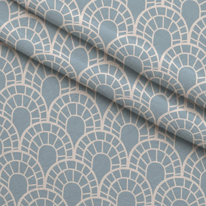 Dusty Peach Mudcloth Pattern 9 Minky Fabric