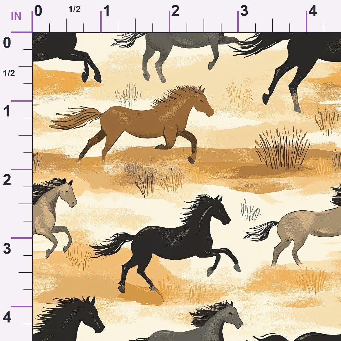Dusty Trail Pattern 15 Minky Fabric