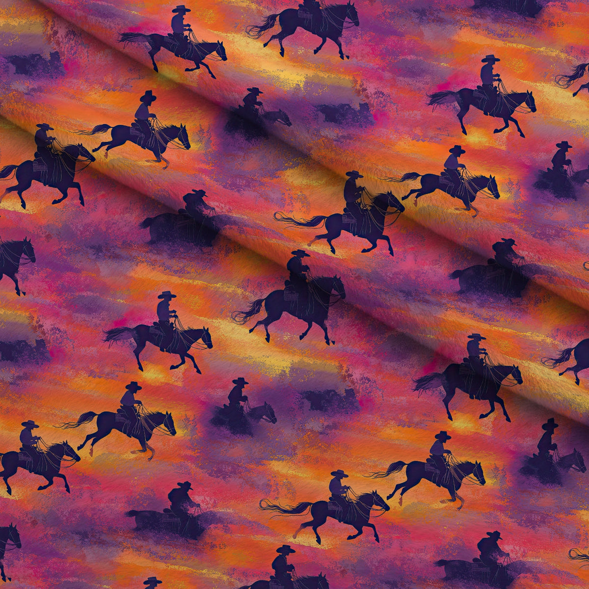 Dusty Trail Pattern 33 Minky Fabric