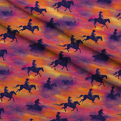 Dusty Trail Pattern 33 Minky Fabric