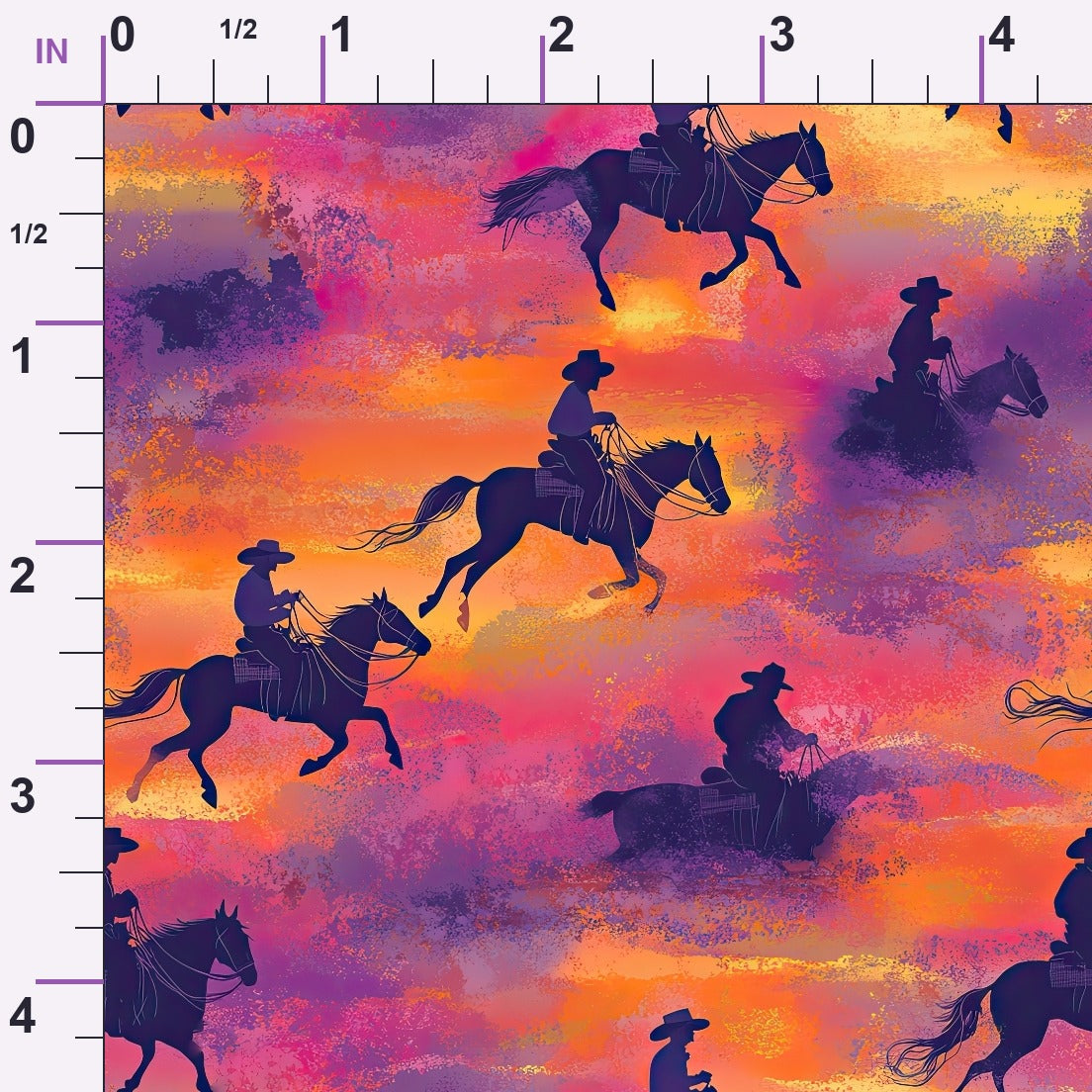 Dusty Trail Pattern 33 Minky Fabric