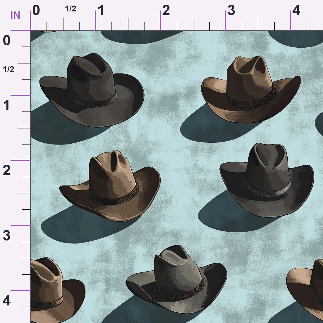 Dusty Trail Pattern 34 Minky Fabric