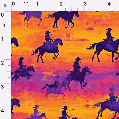 Dusty Trail Pattern 44 Minky Fabric