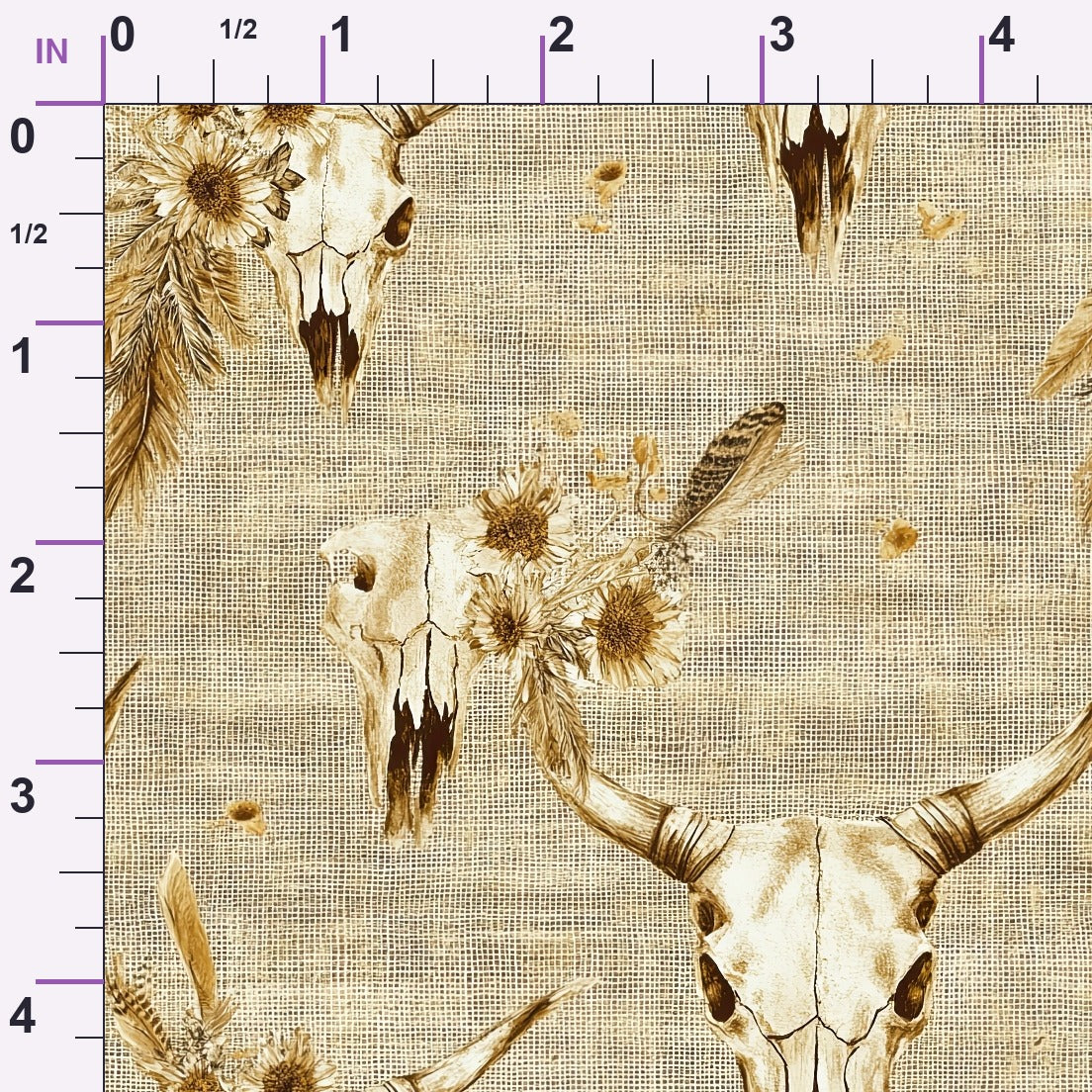 Dusty Trail Pattern 48 Minky Fabric