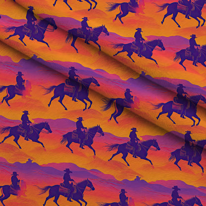 Dusty Trail Pattern 67 Minky Fabric