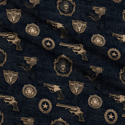 Dusty Trail Pattern 7 Minky Fabric