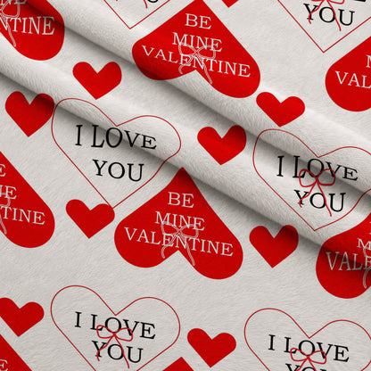 Elevate Your Valentines Day Pattern 2 Minky Fabric