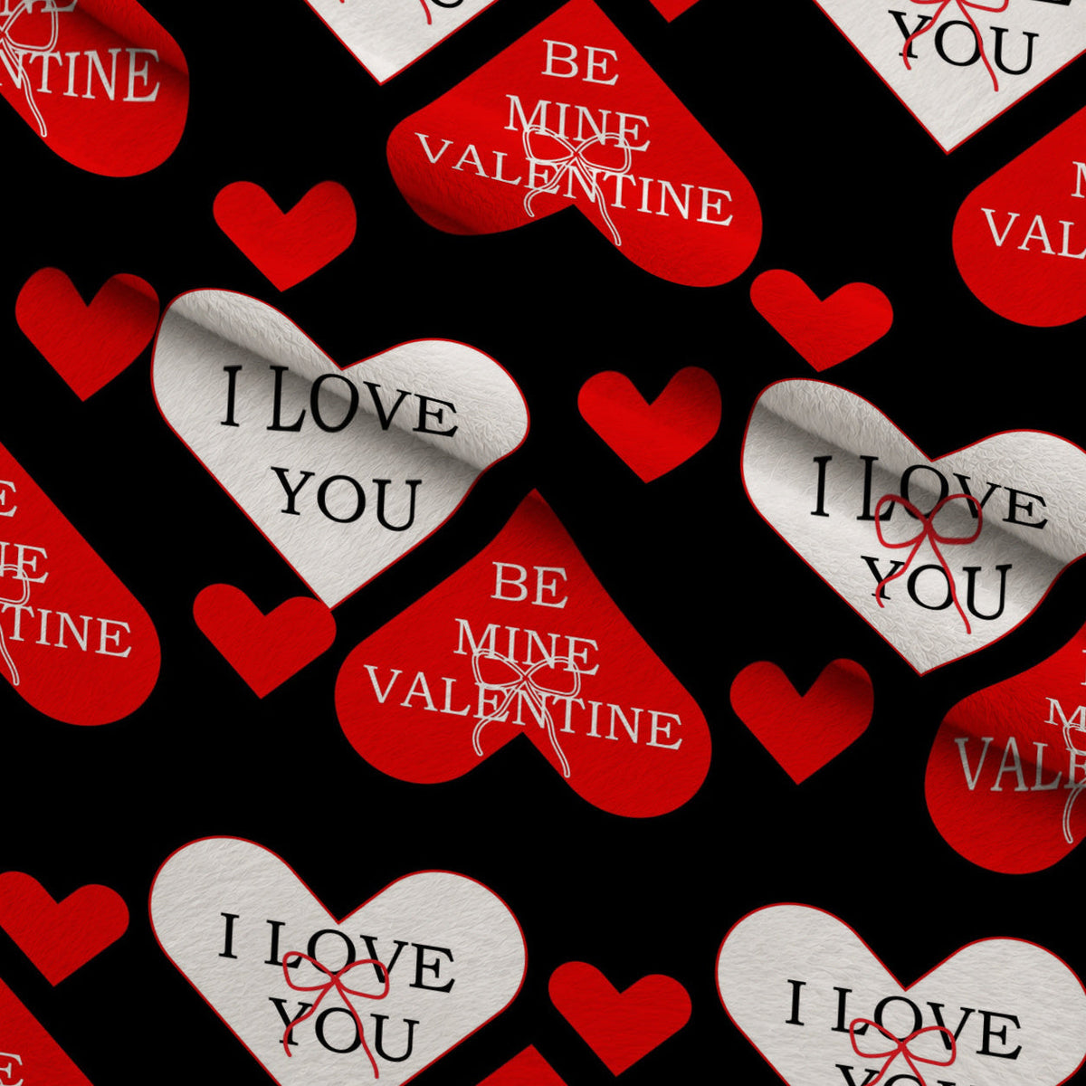 Elevate Your Valentines Day Pattern 3 Minky Fabric