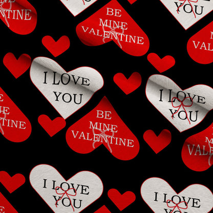 Elevate Your Valentines Day Pattern 3 Minky Fabric