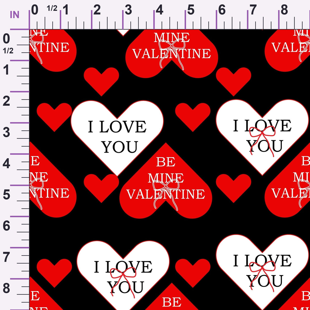 Elevate Your Valentines Day Pattern 3 Minky Fabric